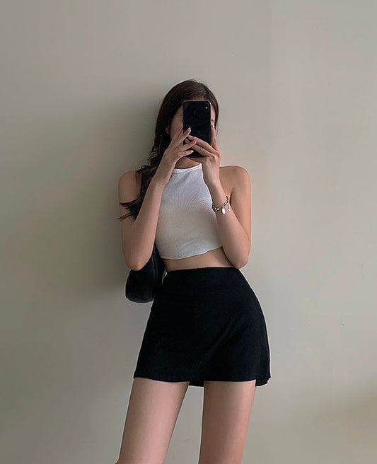 High Waist Mini Skirt