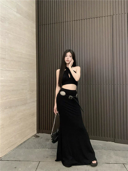 Mina Top & Skirt Set
