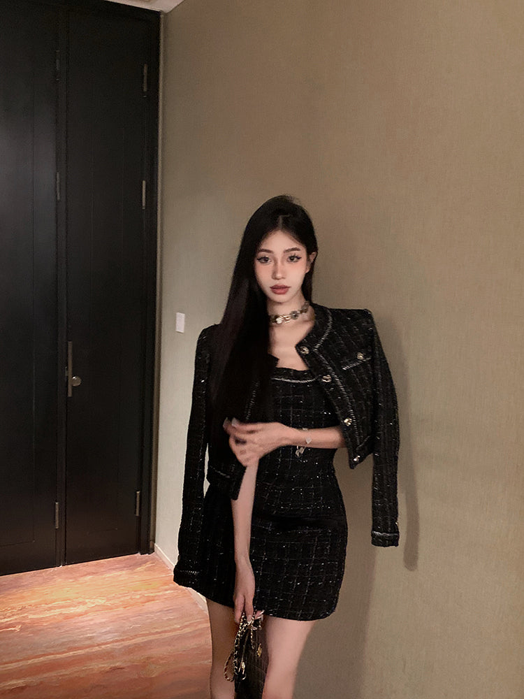 Penelope Tweed Jacket & Dress Set