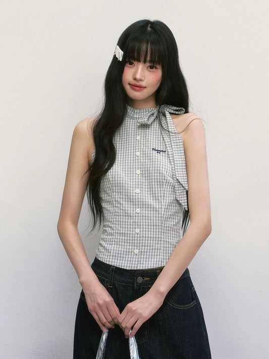 Scarf Tie Top