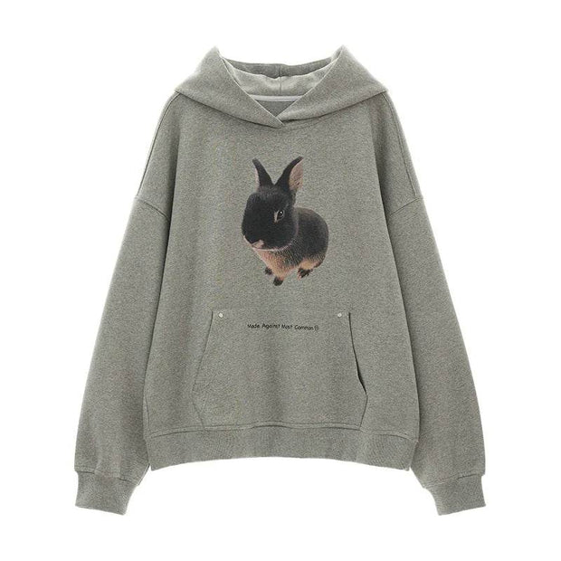 Cute Bunny Hooded Sweatshirt - My Store