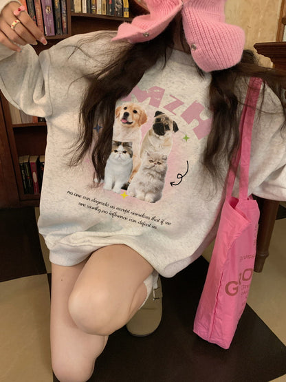 Animal Print Sweater