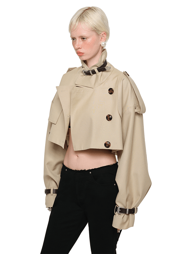 Ultra Short Trench Coat - My Store