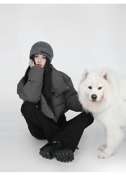 Cropped Padded Jacket