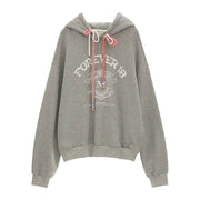 Bow Hat Rope Hooded Sweatshirt - My Store