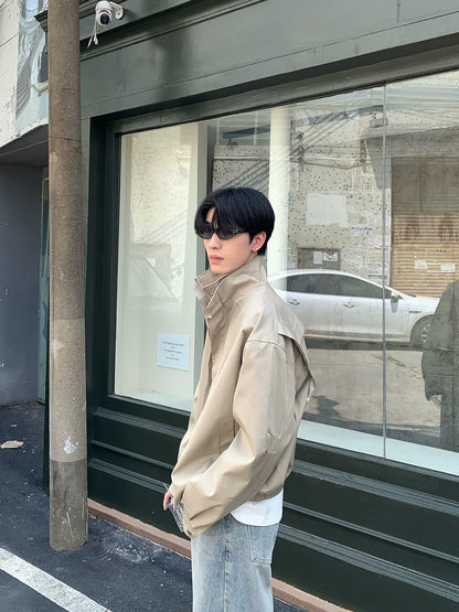 Basic Zip Up Blouson