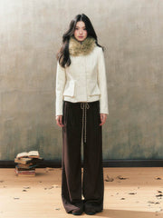 Casual Brown Wide Leg Pants - My Store