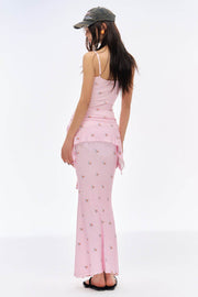 Pink Midi Dress - My Store