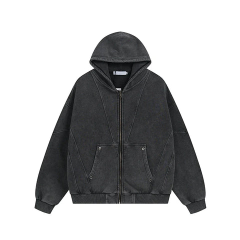 Heavyweight Oversize Zipper Hoodie