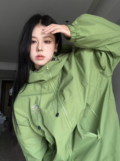 Fall Windbreaker Jacket