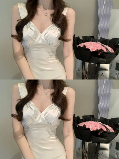 Silk Mini Dress