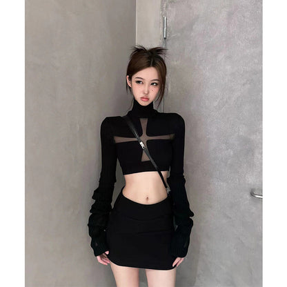 Cross Accent Top