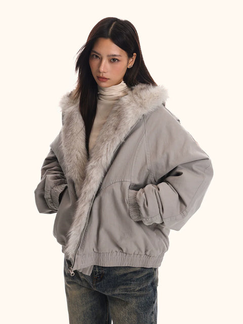 Ultra Fur Collar Jacket