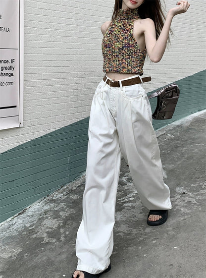 Oversized White Pants