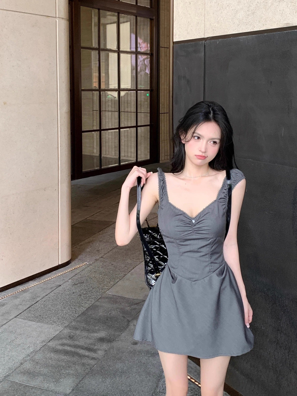 Grey Gia Dress