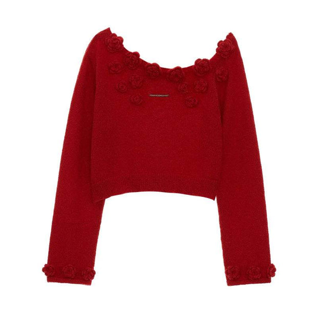 Long Sleeve Temperament Sweater - My Store