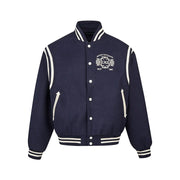 Emblem Embroidery Baseball Jacket