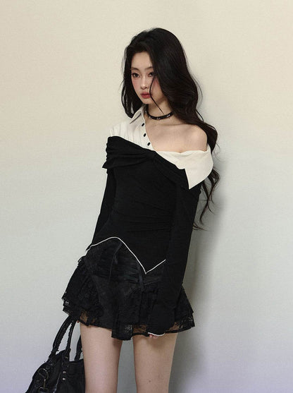 Irregular Lace Skirt - My Store