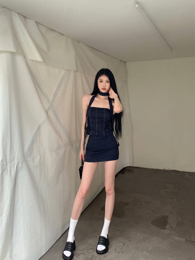 Megan Top & Skirt Set