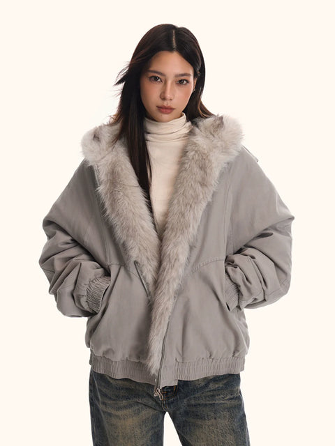 Ultra Fur Collar Jacket