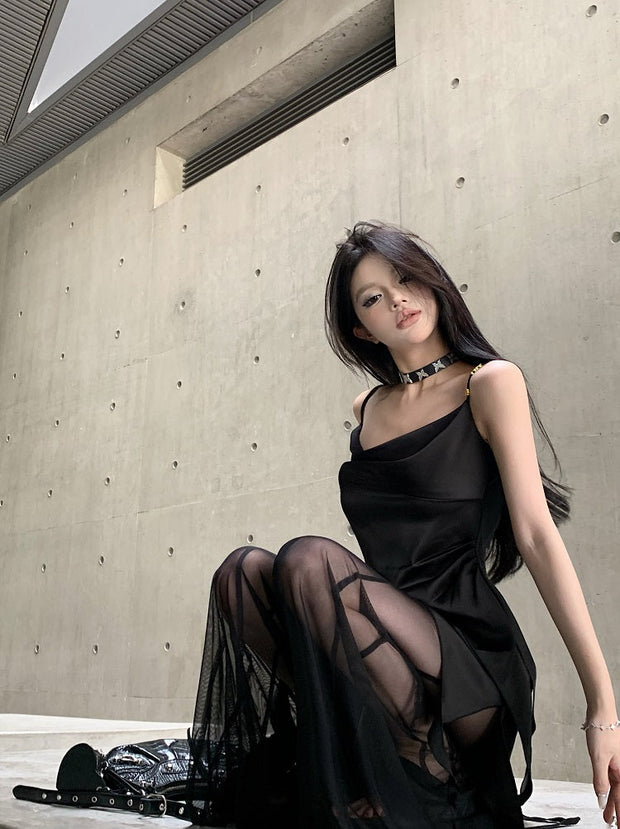 Silk Drape Top & Pants Set