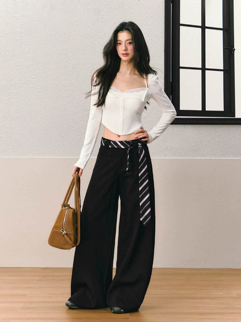 Black Wide Leg Pants - My Store