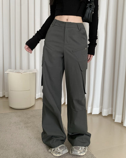 Grey Trouser Pants