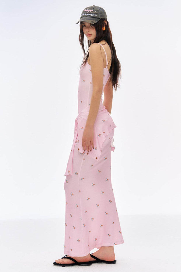 Pink Midi Dress - My Store