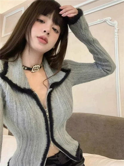 Victoria Fleece Knit Top