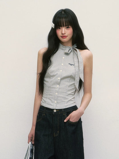 Scarf Tie Top