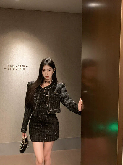 Penelope Tweed Jacket & Dress Set