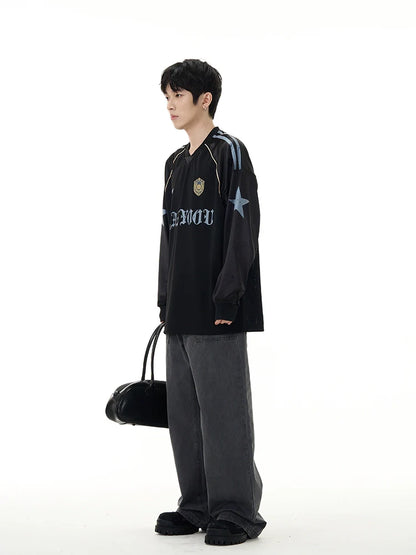 メッシュシアーロング＆ショートスリーブTシャツ