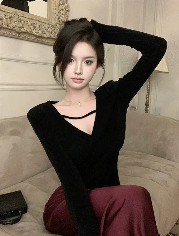 ヴィヴィアン トップス＆レッドスカートセット