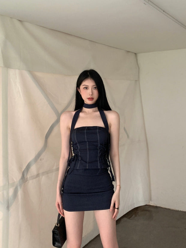 Megan Top & Skirt Set