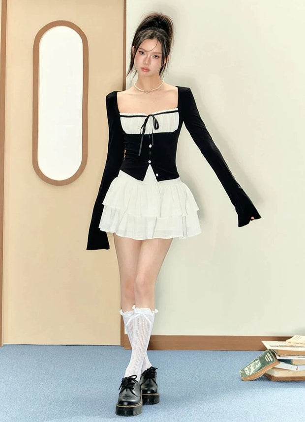 アンディエットブラウス＆スカートセット