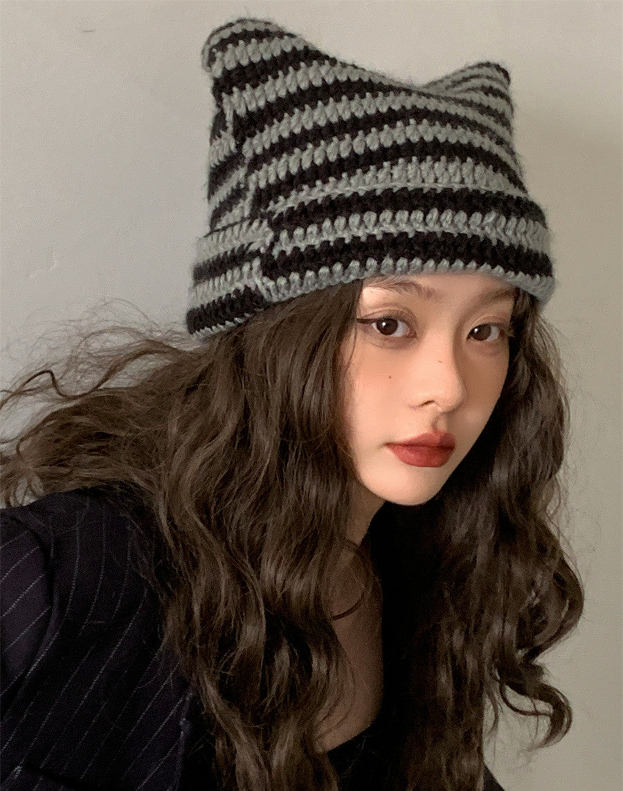 Pointed Beanie Hat