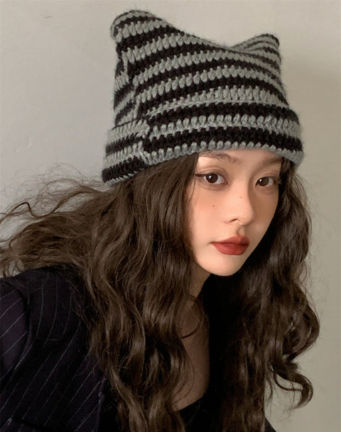 Pointed Beanie Hat