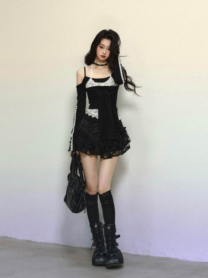 Irregular Lace Skirt - My Store