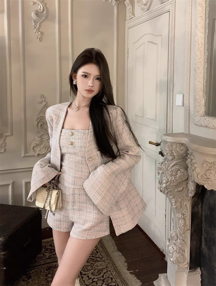 Serena Jacket Top & Shorts Set