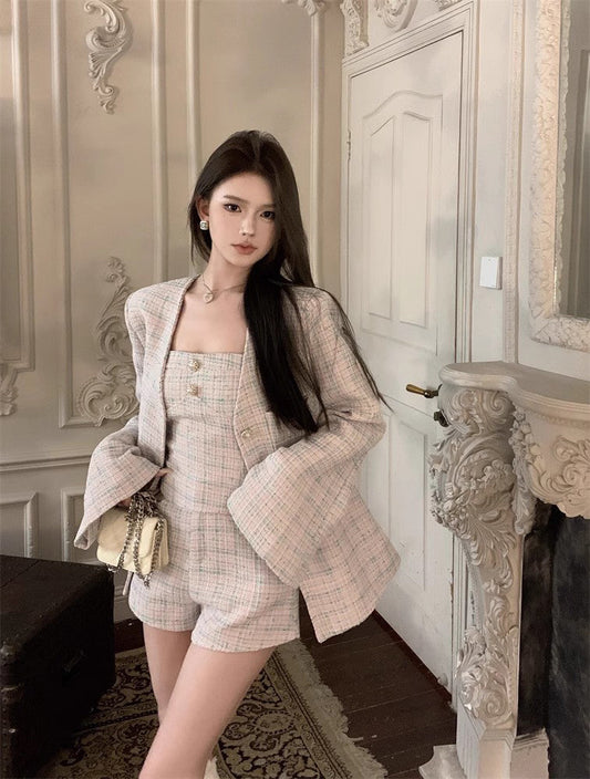 Serena Jacket Top & Shorts Set