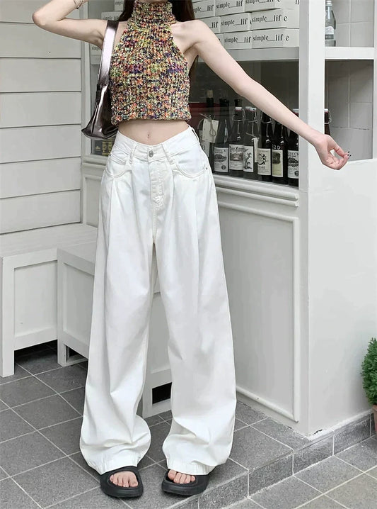 Oversized White Pants
