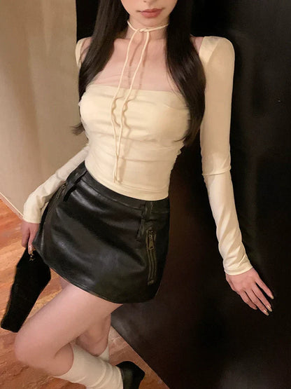 Kiko Mesh Top