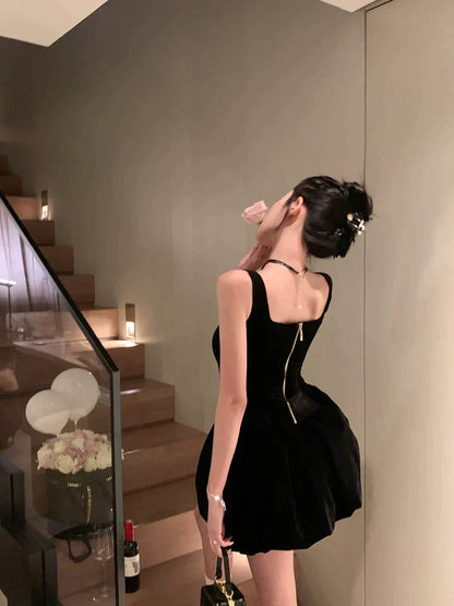 Velvet Ballerina Top & Skirt Set