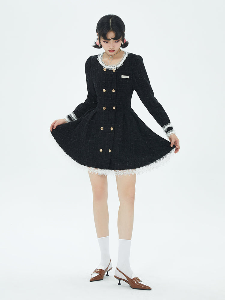 Vintage Tweed Dress