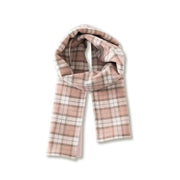 Wool Double-Sided Checked Scarf - My Store