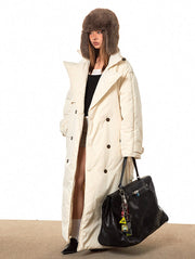 Puffer Long Line Coat