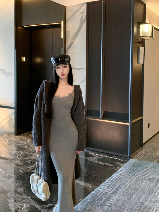 Camila Dress & Cardigan Set