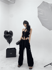Gene Belt Top & Pants Set