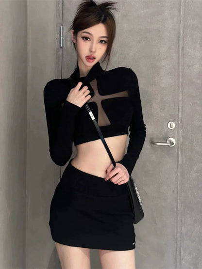 Cross Accent Top