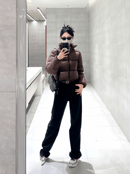Cropped Puffer Jacket